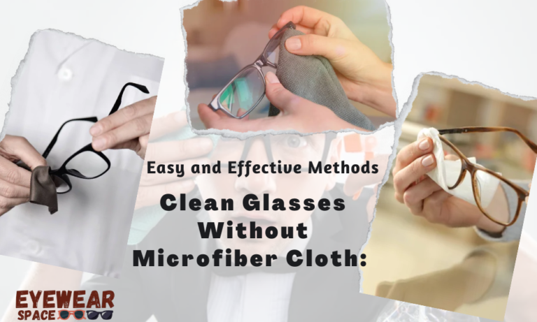 Clean Glasses Without Microfiber Cloth