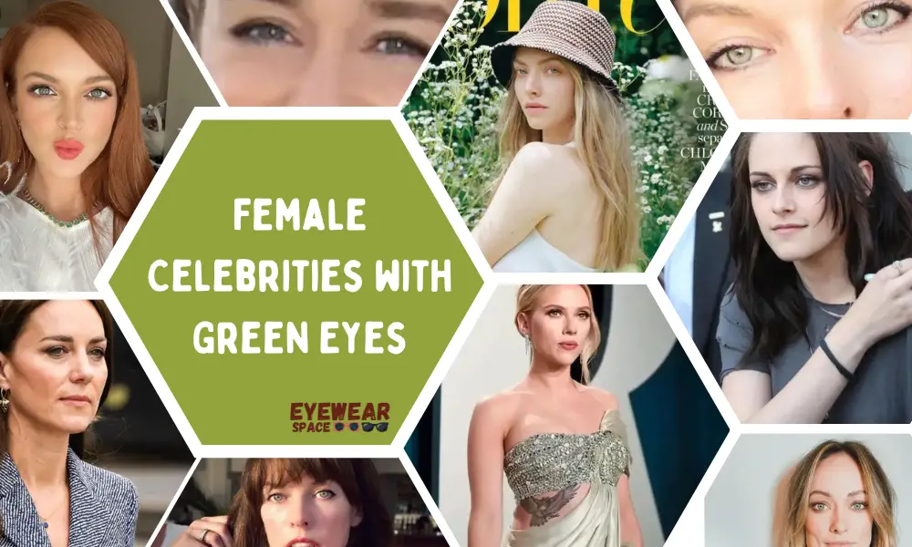 Female Celebrities with Green Eyes