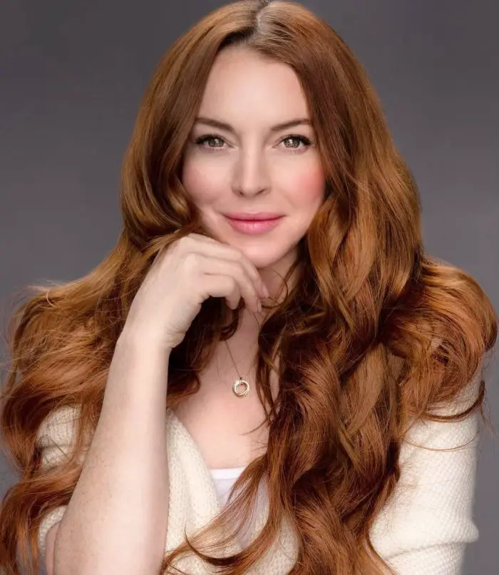 Lindsay Lohan with most beautiful eyes