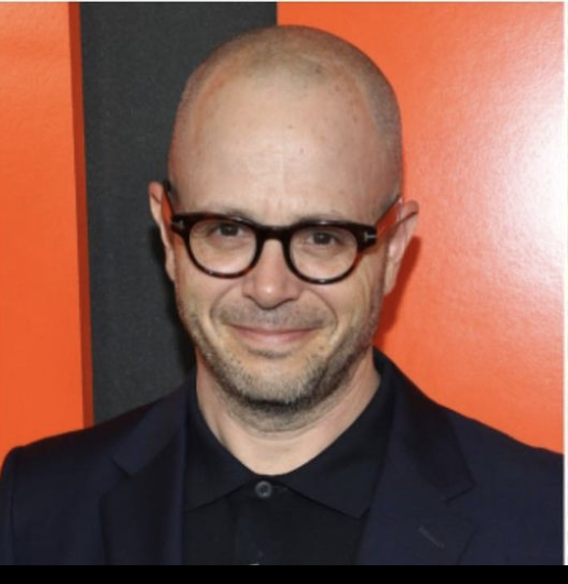 Damon Lindelof wearing glasses