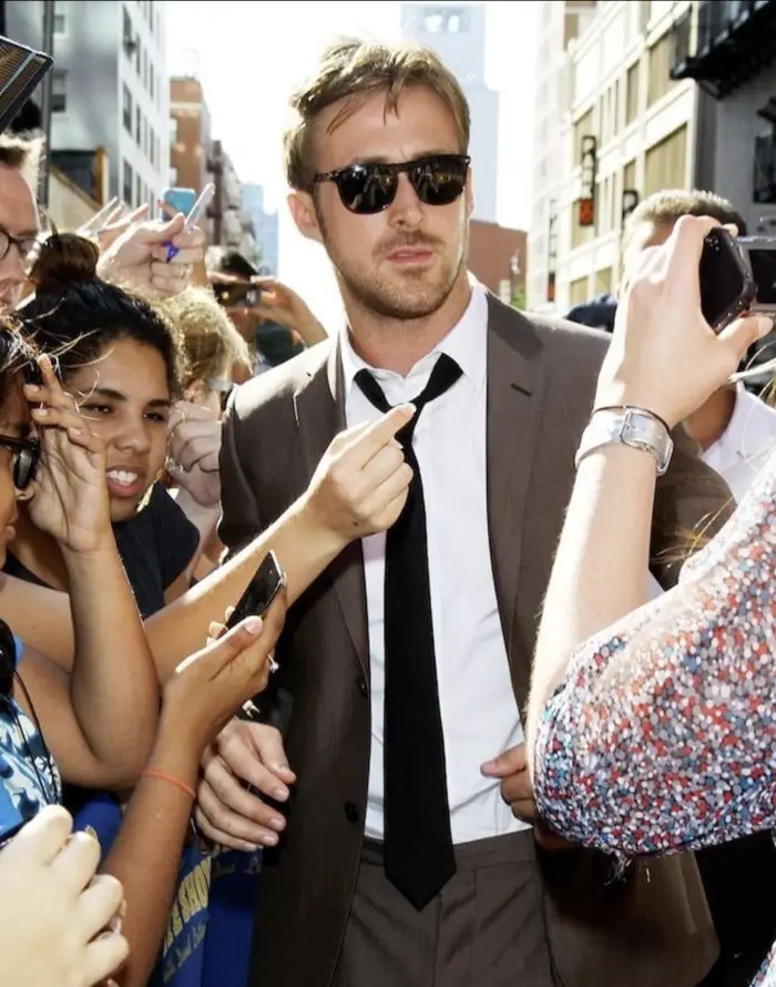 Ryan Gosling with glasses