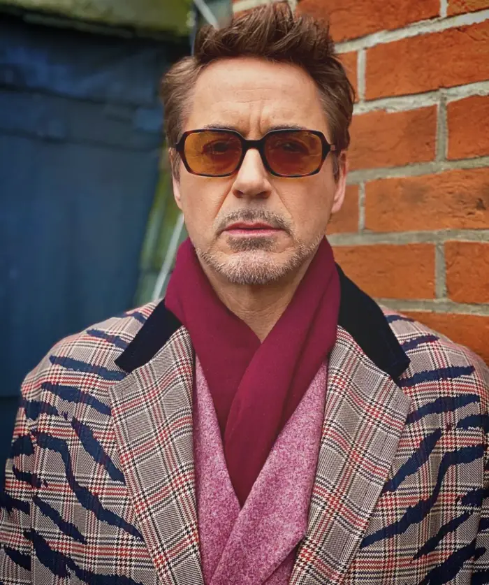 Robert Downey Jr. with glasses