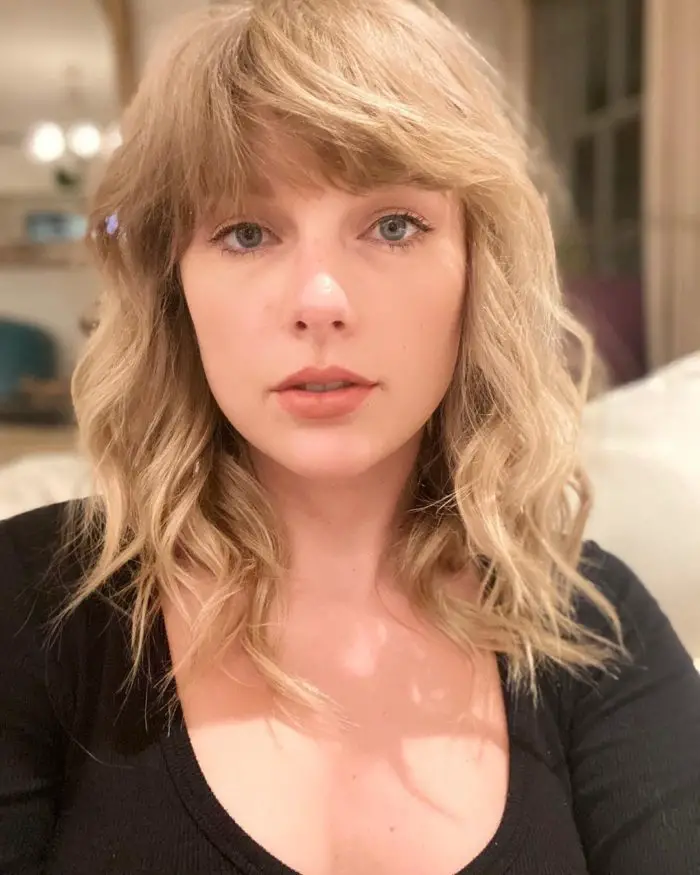 Taylor Swift with Deep Set Eyes