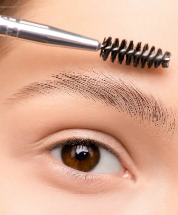 Comb Your Eyebrows to trim
