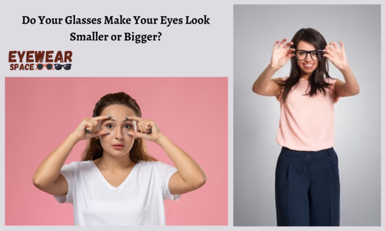 Do Your Glasses Make Your Eyes Look Smaller or Bigger