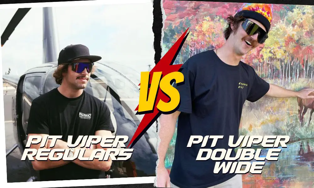 which is best for you Pit Viper Double Wide vs Regulars