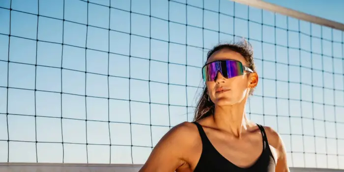 Sand volleyball sunglasses