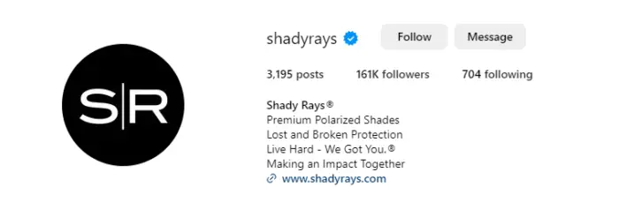 Shady Ray Brand Popularity 